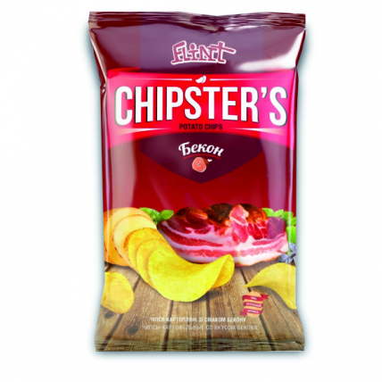 Чіпси Chipsters з беконом 70 г