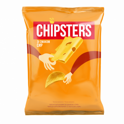 Чіпси Chipsters з сиром 130 г