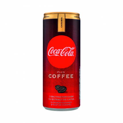 Coca-CoLa zero coffee caramel 0.25 л.